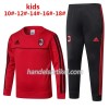 Kinder AC Mailand Sweatshirts Anzüge 2017-18 Rot